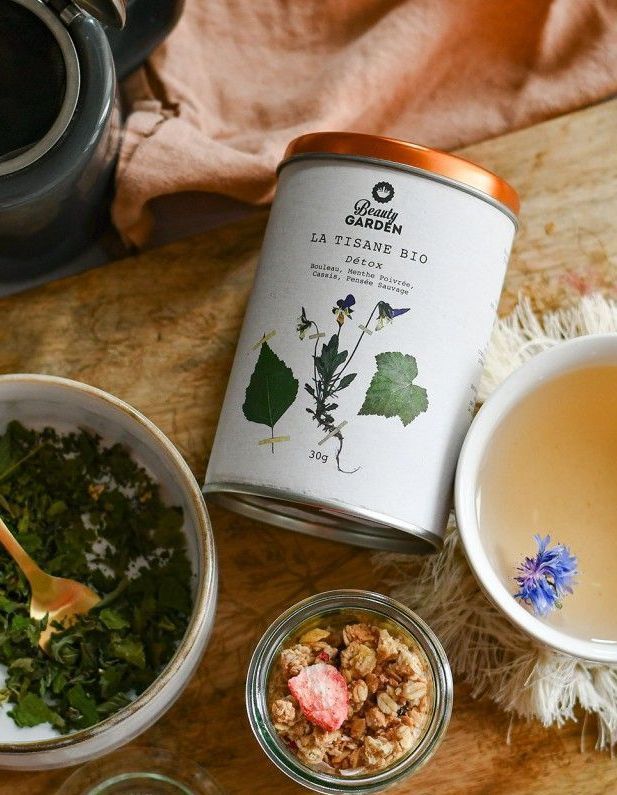 Organiczna herbata ziołowa detoksykująca Beauty Garden