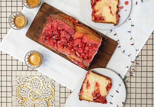 Cake à la praline rose de Lyon facile, Recette