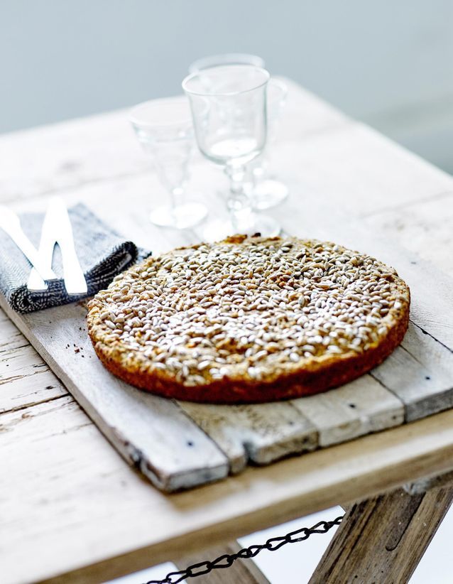Bread cake aux noisettes, potiron et tournesol