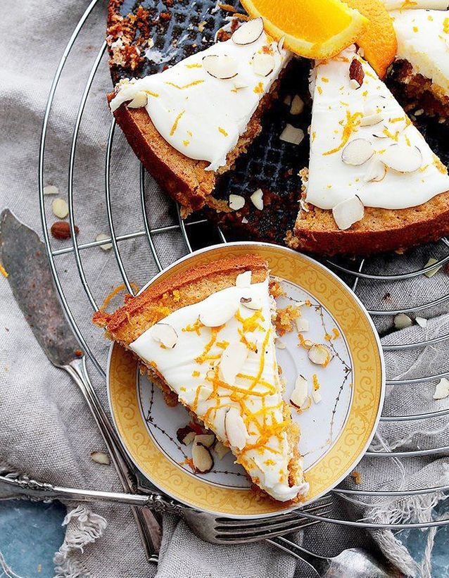 Carrot cake sans gluten