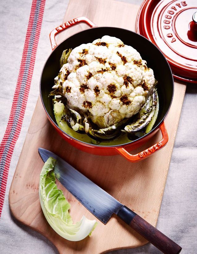 Kalafior z gęstym mlekiem i łagodnymi przyprawami autorstwa Christiana Le Squera