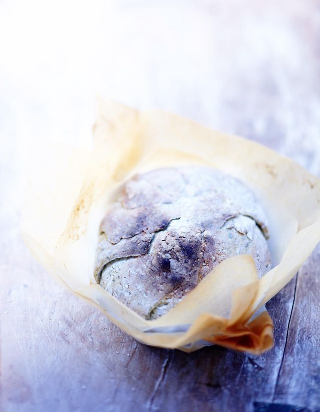 Kalafior w skorupce solnej