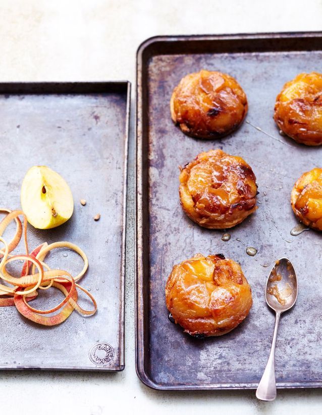 Mini-tatins à la cannelle