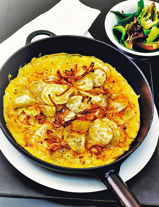Omelette aux chips d’Éric Frechon