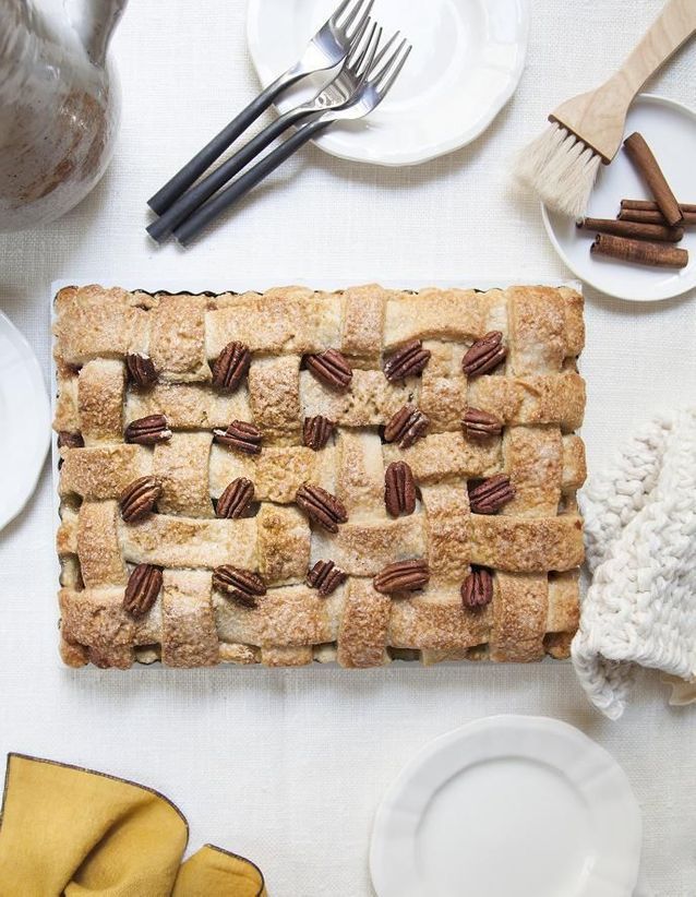Pie cranberry et pomme