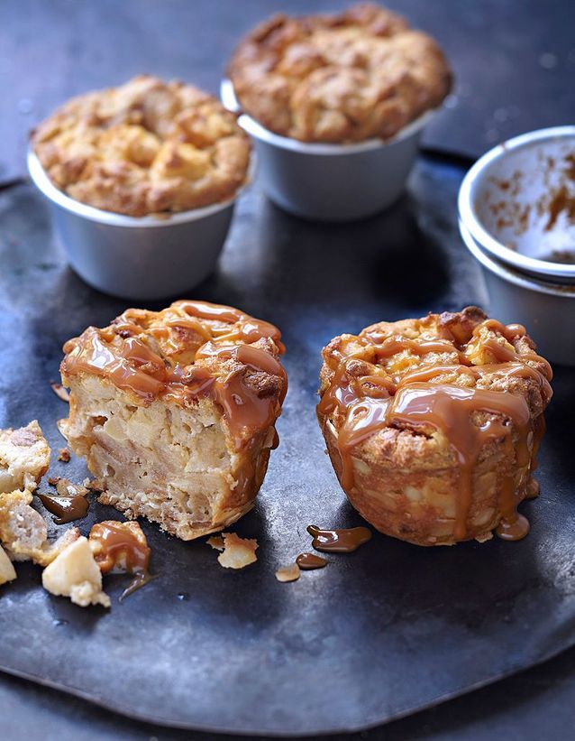 Puddings aux pommes