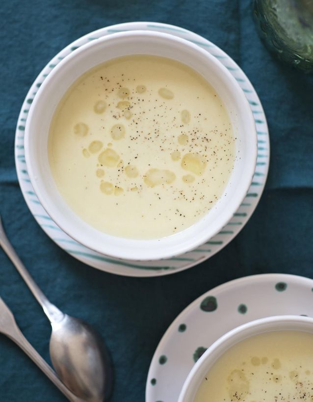 Soupe de pois cassés au lait de coco