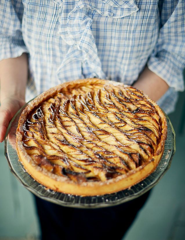 Tarte aux pommes et compote