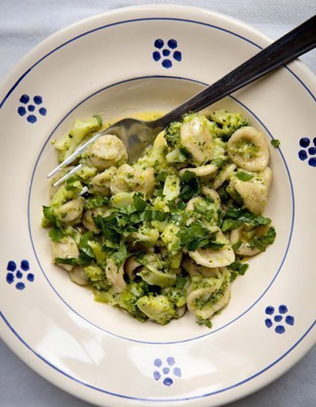 Orechiette maison aux pousses de navets (cime di rapa)