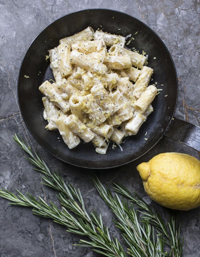 Penne rigate al limone