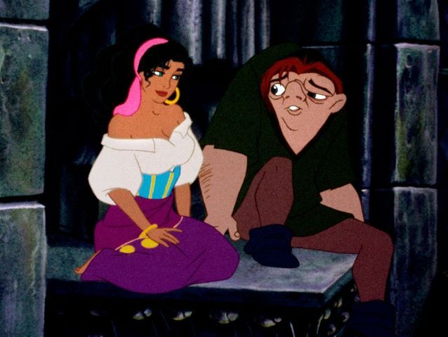 Esmeralda dans « Le bossu de Notre-Dame »