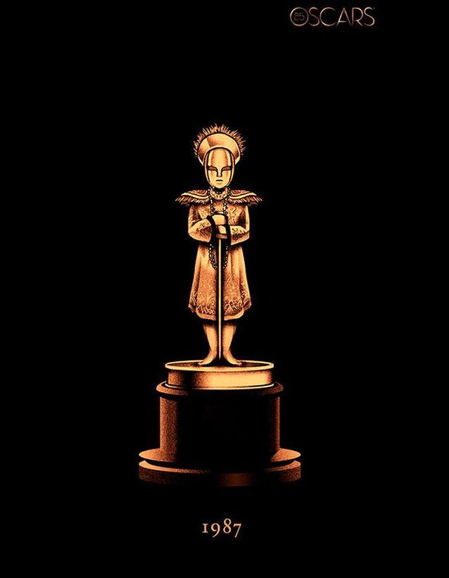 Le Dernier Empereur 85e cérémonie des Oscars la statuette dorée