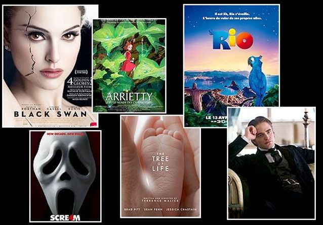 Cinéma : les 20 films attendus en 2011