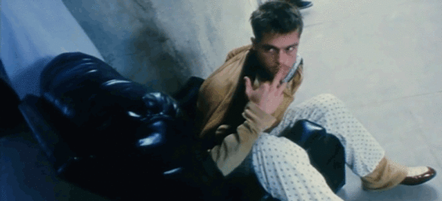 L'Armée des douze singes » de Terry Gilliam (1996) - La carrière de Brad  Pitt résumée en gifs sexy ! - Elle