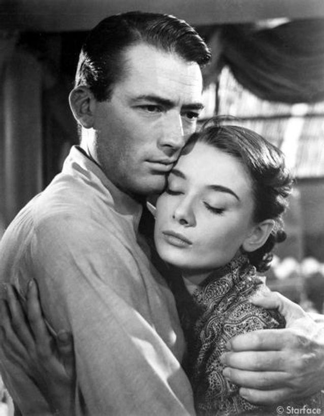 Audrey Hepburn et Gregory Peck dans « Vacances romaines »