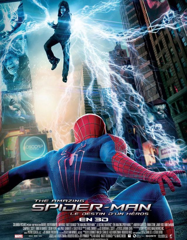 Pour ceux qui veulent du grand divertissement : « The Amazing Spider-Man : le destin d'un Héros » de Marc Webb
