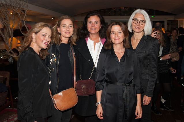 Philomène Piégay, Olivia de Lamberterie, Nathalie Dupuis, Véronique Vatinos et Françoise Delbecq (ELLE)