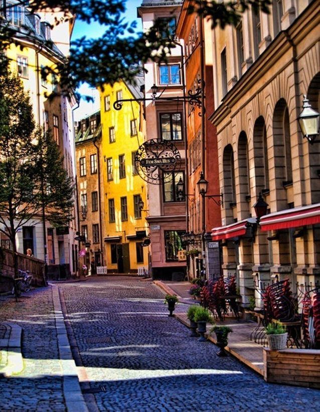 Stockholm, en Suède 