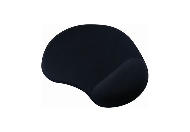 An ergonomic mouse pad