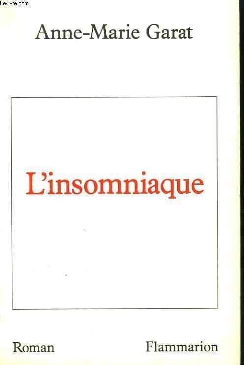 « L’insomniaque » (Flammarion)