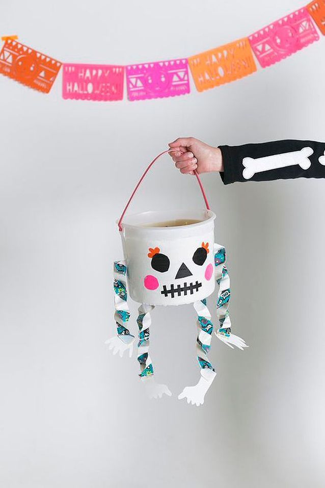 Panier Halloween Comment Fabriquer Son Sac A Bonbons Elle