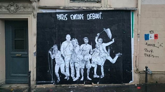 « Paris encore debout », par Combo et Jack Le Black