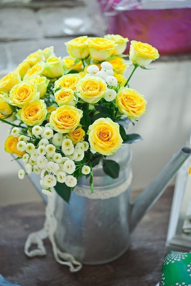 Bouquet de roses jaunes - Les plus beaux bouquets de roses romantiques -  Elle