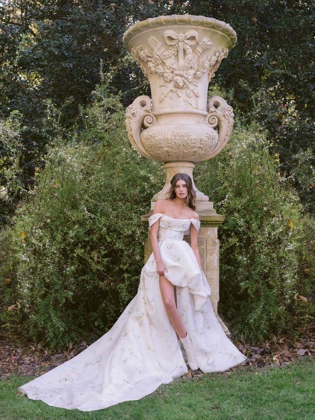 Robe de mariee Haute Couture Monique Lhuillier 20 mariees Haute Couture pour s inspirer Elle