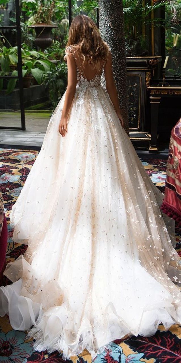robe de mariee traine
