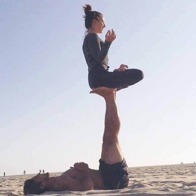 Le yoga en couple Yoga en couple les plus jolies photos repérées sur Instagram Elle Le yoga en couple Yoga en couple les plus jolies photos repérées sur Instagram Elle