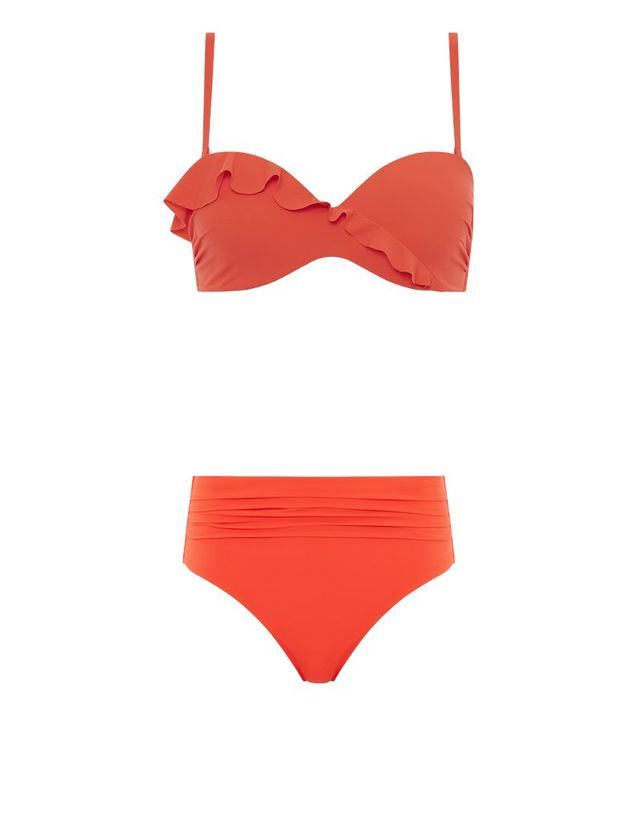 Maillot De Bain 2 Pièces Femme Multicolore - Neuf Avec étiquettes, Taille Unique, Réglable