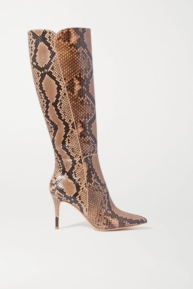 look avec bottines python