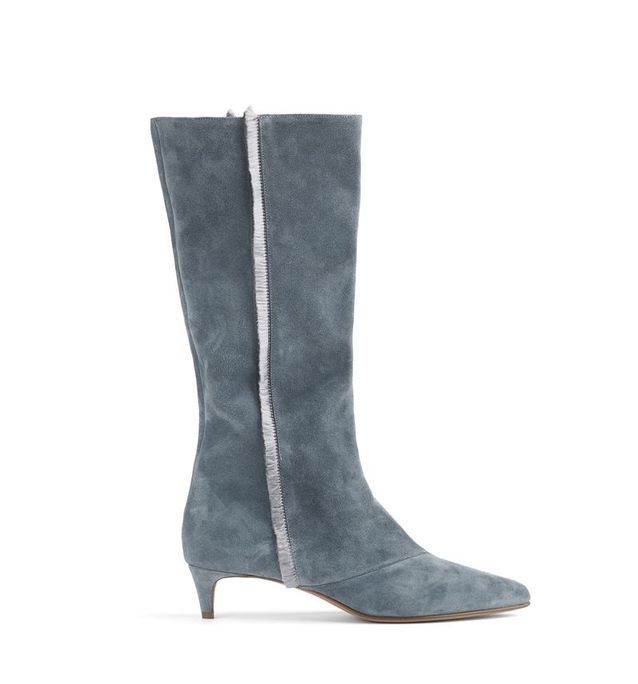 bottes daim minelli