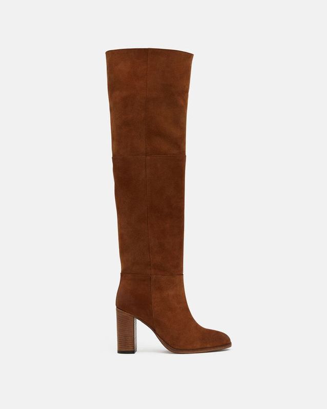 bottes daim minelli