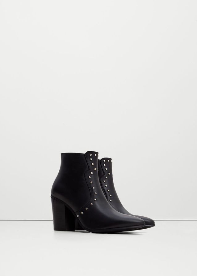 mango bottines noires