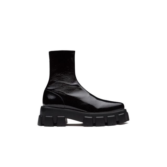 Prada chunky sole ankle boots