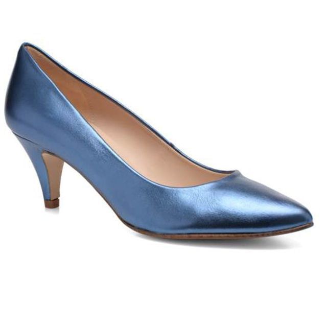 escarpin bleu