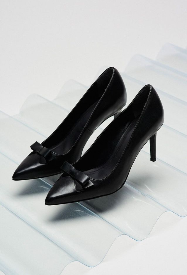 escarpins noirs zara
