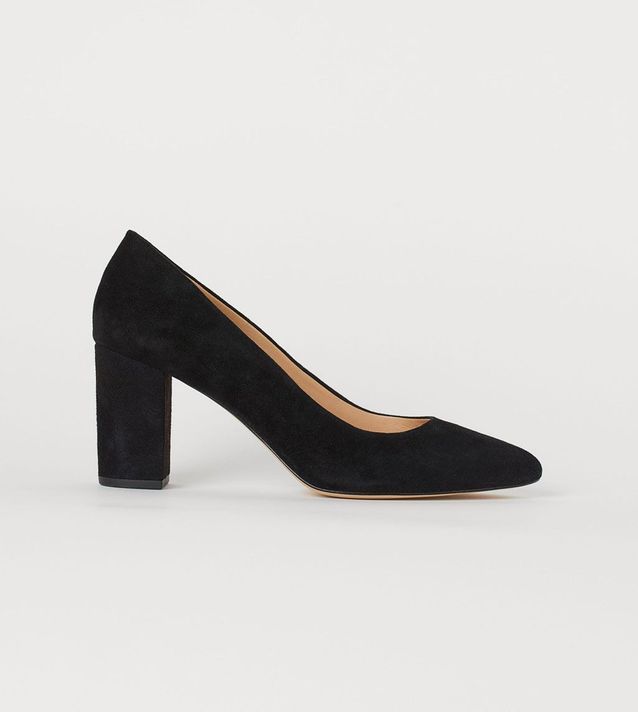 escarpins noirs zara
