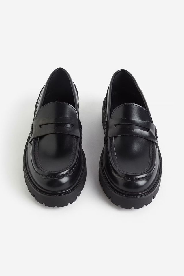 Mocassins a semelle epaisse H M Les 20 paires de mocassins que l on veut bien Elle