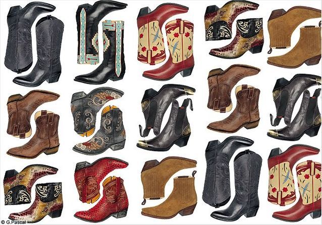 botte de cowgirl
