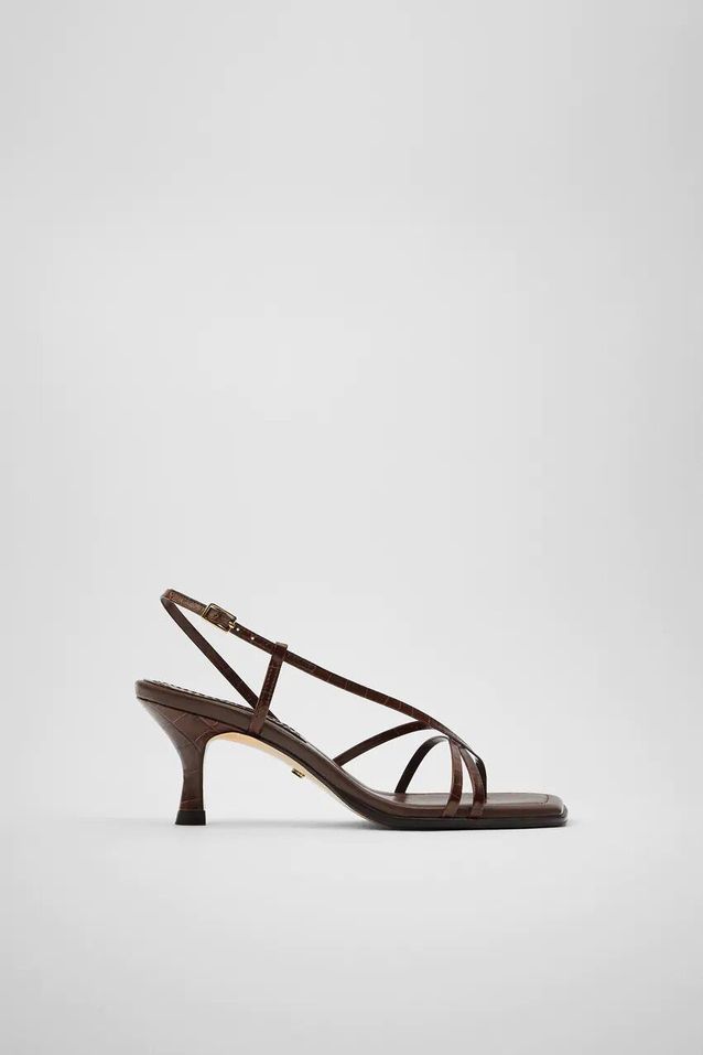 sandales à talons zara