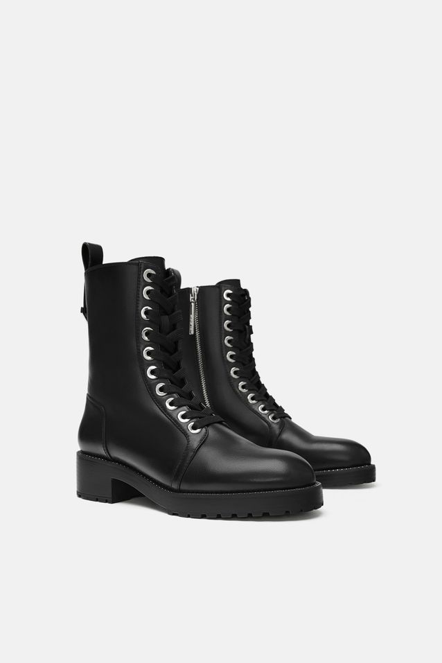 bottines blanches femme zara