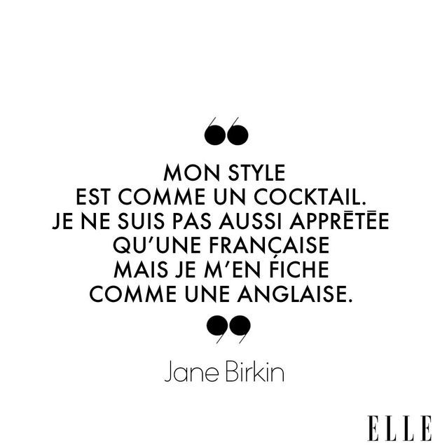 Des citations mode pour avoir du style Elle