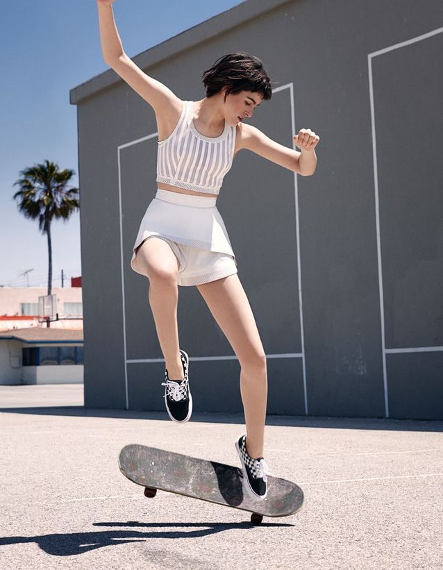 La Lecon De Style D Une Skateuse Fashion Elle