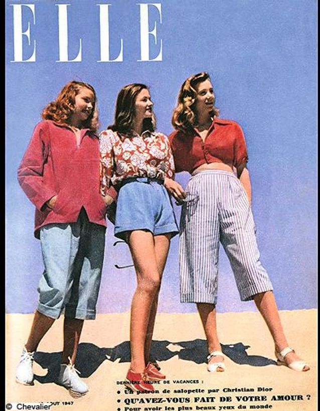 Couverture ELLE magazine 1947