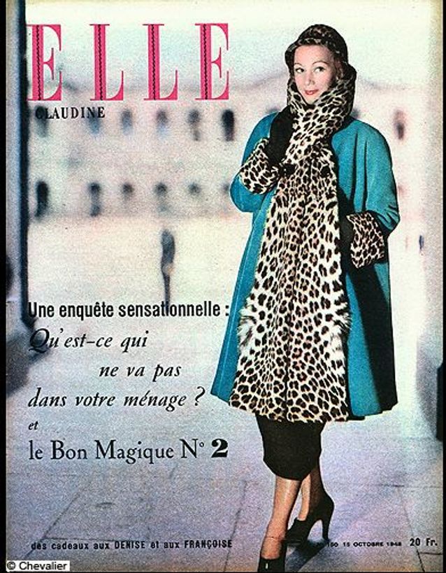 Couverture ELLE magazine 1948