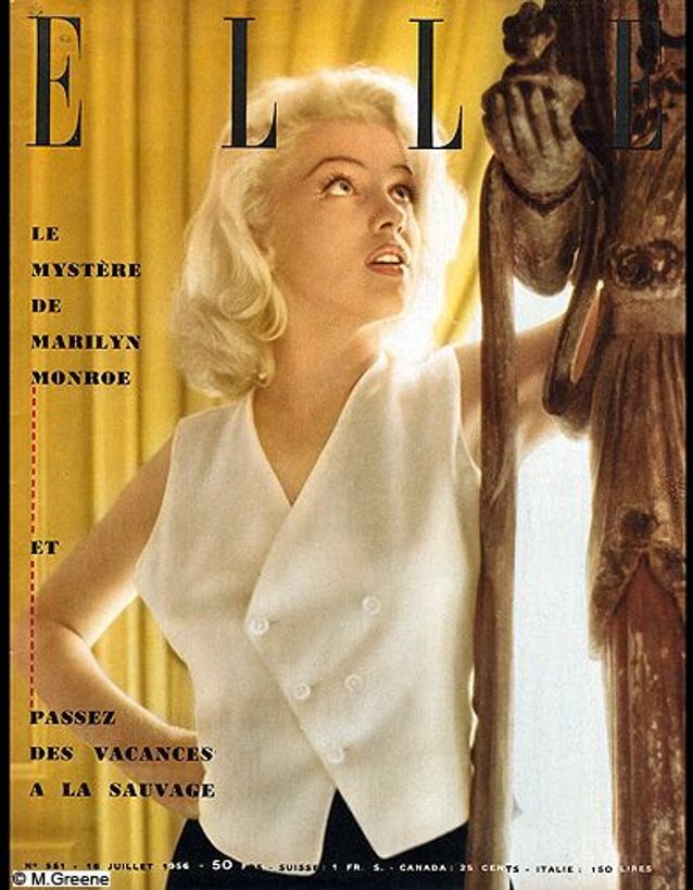 Couverture ELLE magazine 1956 
