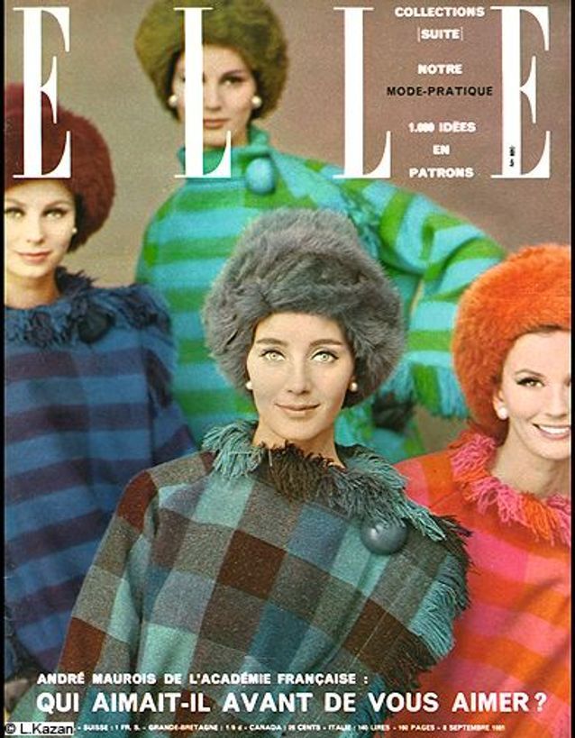 Couverture ELLE magazine 1961