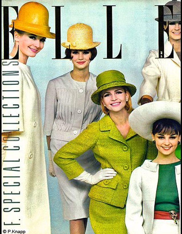 Couverture ELLE magazine 1963